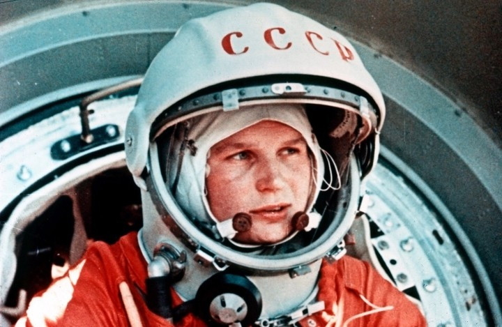 Phi hành gia Valentina Tereshkova - người phụ nữ đầu tiên bay vào vũ trụ. (Ảnh: Sputnik)