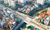 Diện mạo cầu vượt sông Lừ trên Vành đai 2,5 sau 10 năm chờ đợi