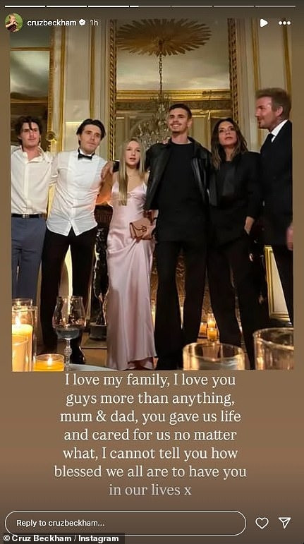 Cruz Beckham có động thái đáp trả anh trai sau tuyên bố gây tranh cãi.