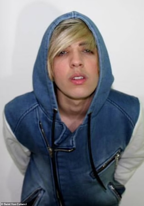 Saint Von Colucci qua đời ở tuổi 22 do biến chứng phẫu thuật thẩm mỹ. Ảnh: Daily Mail.