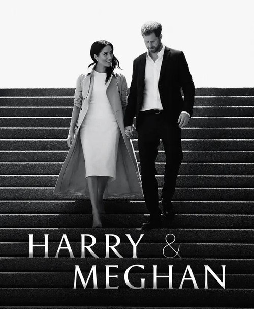Poster phim tài liệu Harry &amp; Meghan. Ảnh: Netflix.