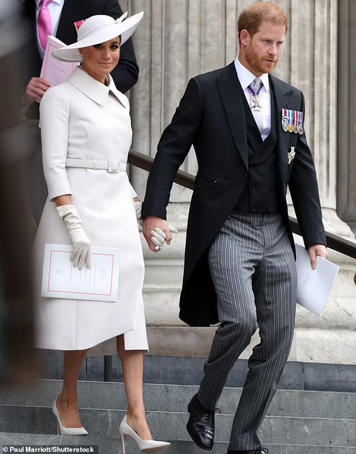 Chưa rõ Harry và Meghan có dự lễ đăng cơ của Vua Charles không. Ảnh: Shutterstock.