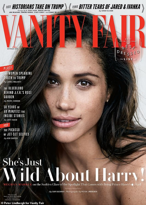 Meghan được cho là mâu thuẫn với Vanity Fair sau lần hợp tác vào năm 2017. Meghan được cho là mâu thuẫn với Vanity Fair sau lần hợp tác vào năm 2017.