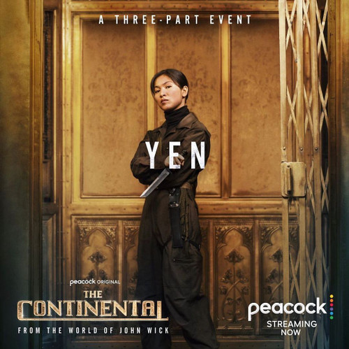 Nhung Kate chia sẻ tạo hình trong The Continental: From the World of John Wick. Ảnh: IG.