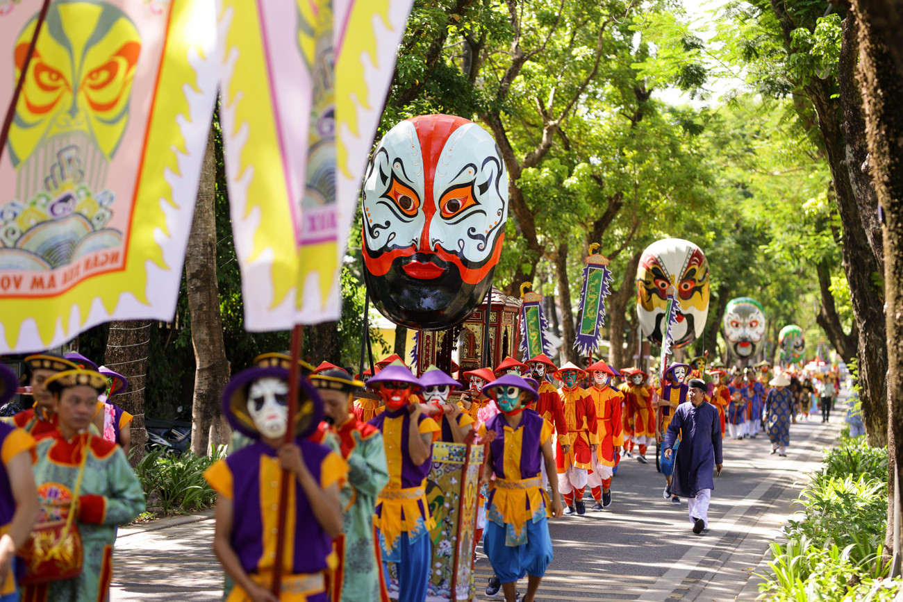 Đây cũng là hoạt động nhằm tôn vinh di sản tuồng cổ mà Cố đô Huế đang dày công bảo tồn, phát huy giá trị.
