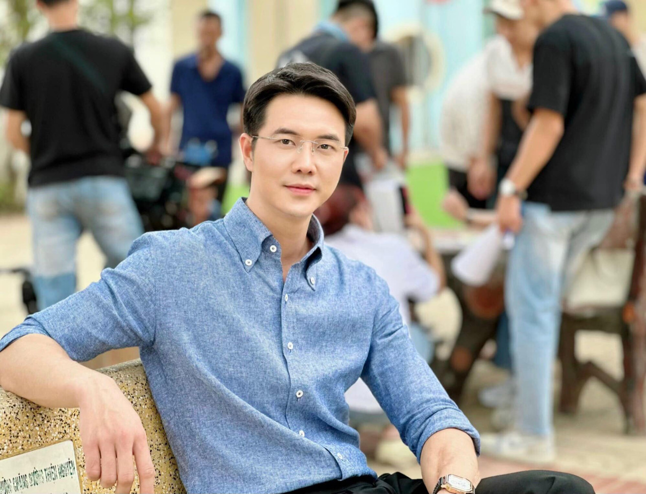 Tạo hình của Đức Hiếu trong phim Chúng ta của 8 năm sau.