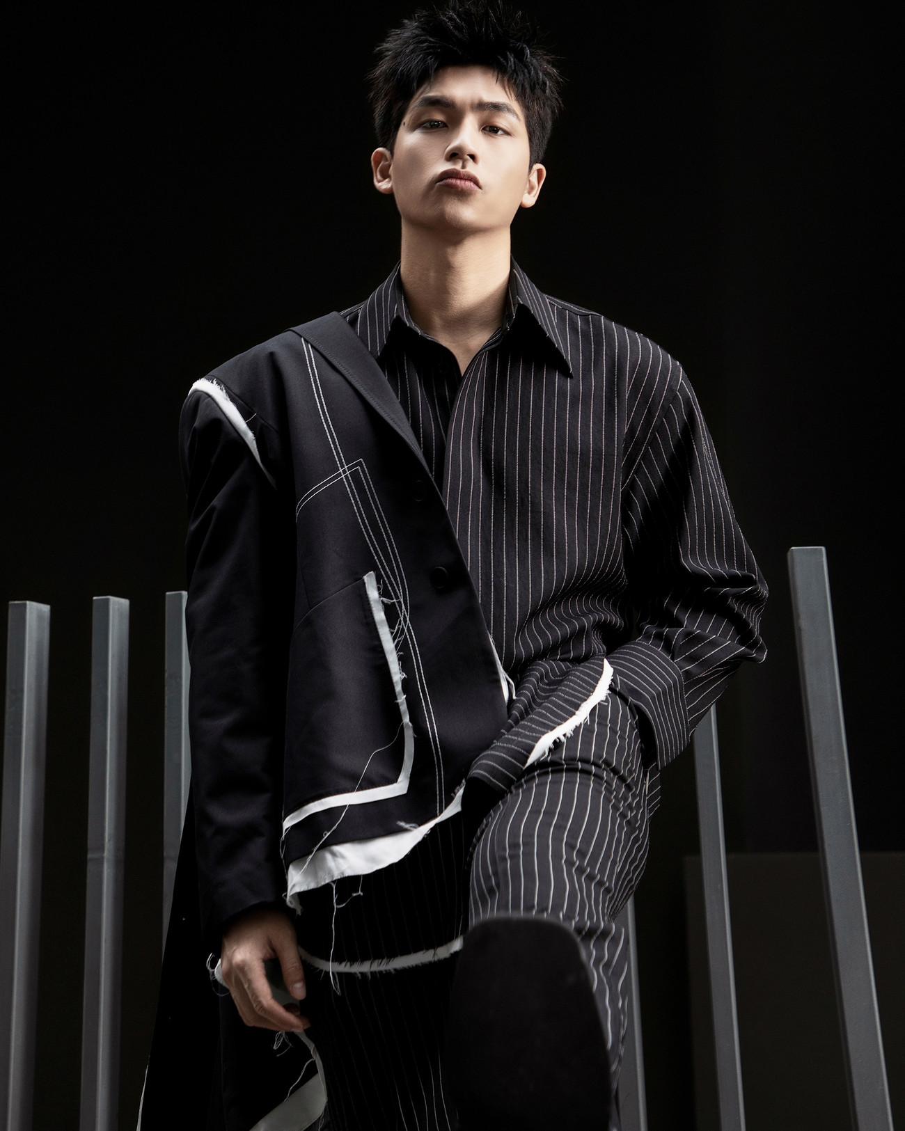 Gu thời trang ấn tượng của Quốc Anh. Gu thời trang ấn tượng của Quốc Anh.