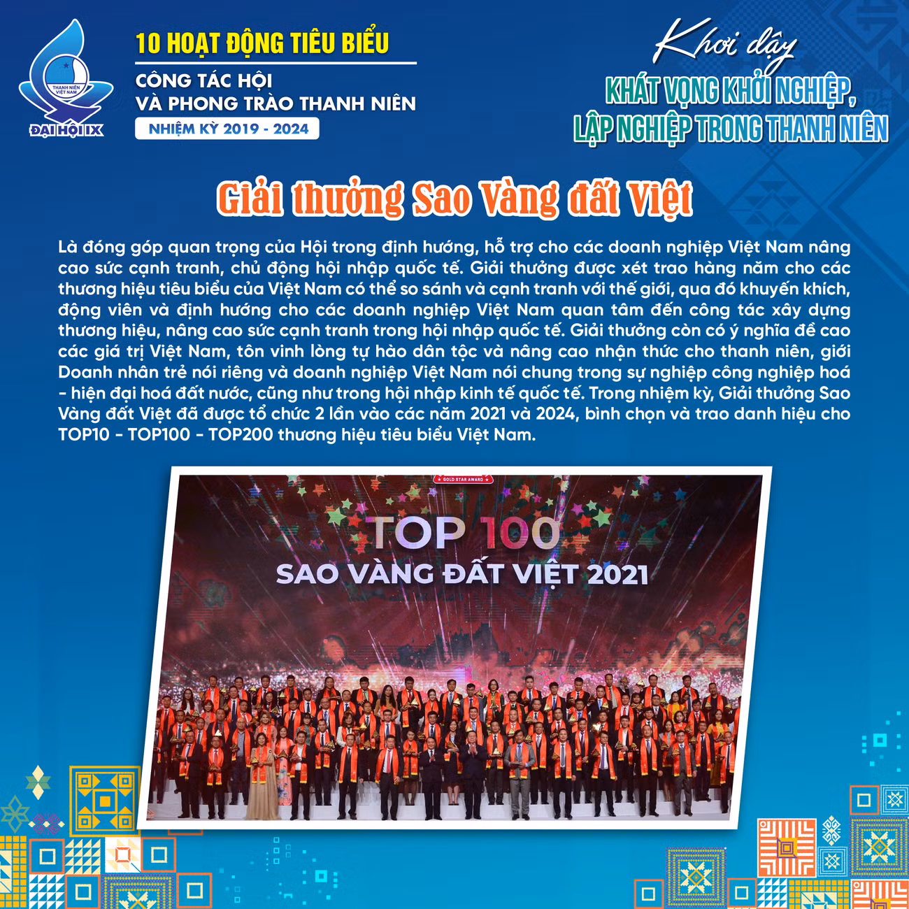 4. Khơi dậy khát vọng khởi nghiệp, lập nghiệp trong thanh niên.