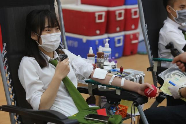 Sau buổi lễ phát động, Học viên của Học viện Cảnh sát Nhân dân tham gia hiến máu tại ngày hội chính Chủ nhật Đỏ lần thứ XIV - năm 2022.