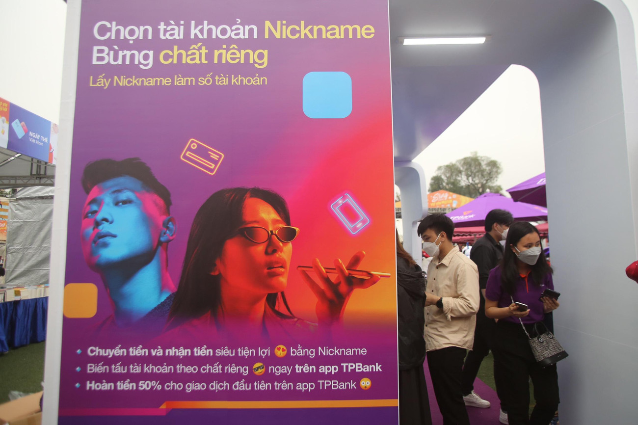 Hay còn có thể lấy Nickname làm số tài khoản.