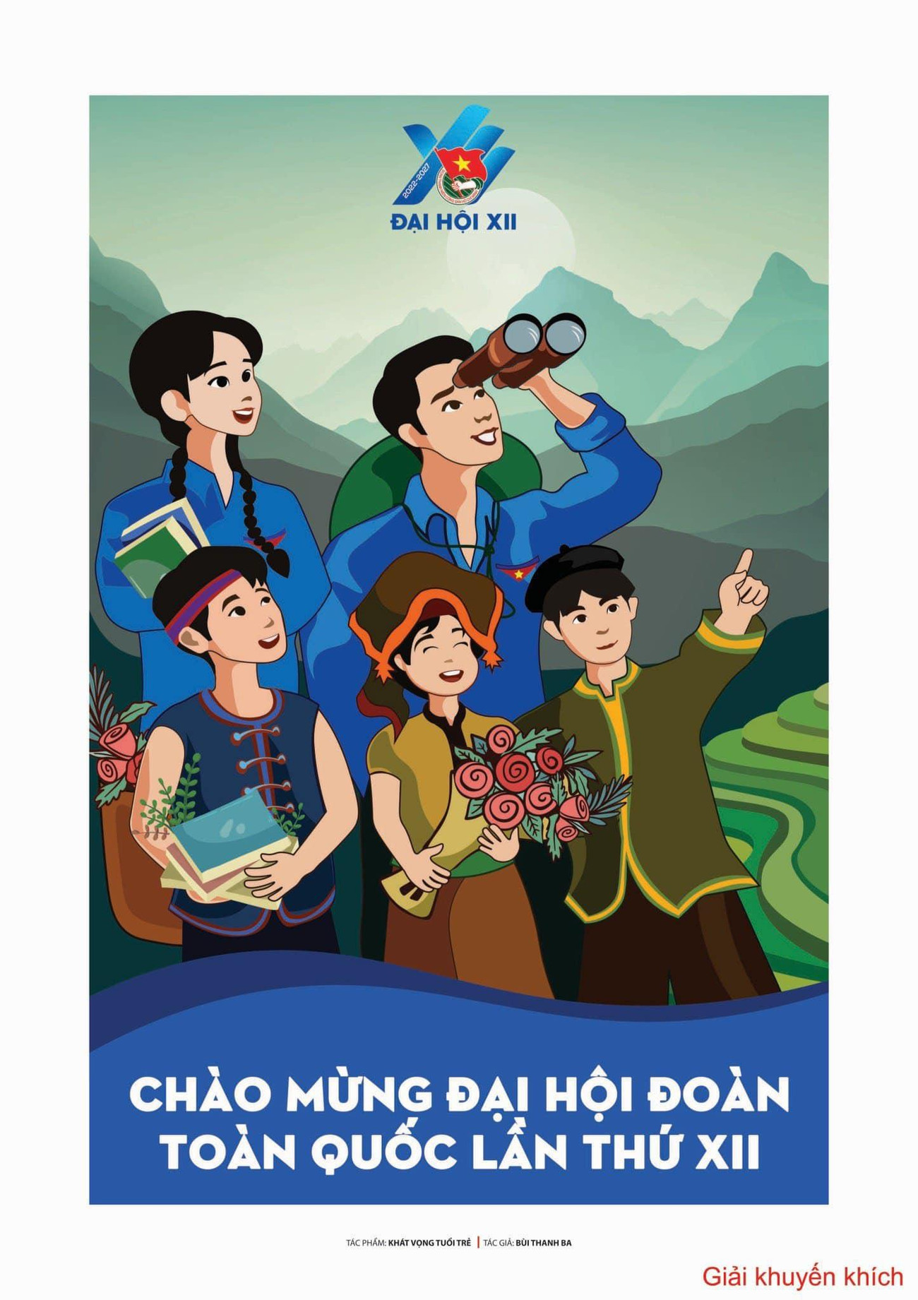 Tác phẩm: Khát vọng Tuổi trẻ của tác giả Bùi Thanh Ba.