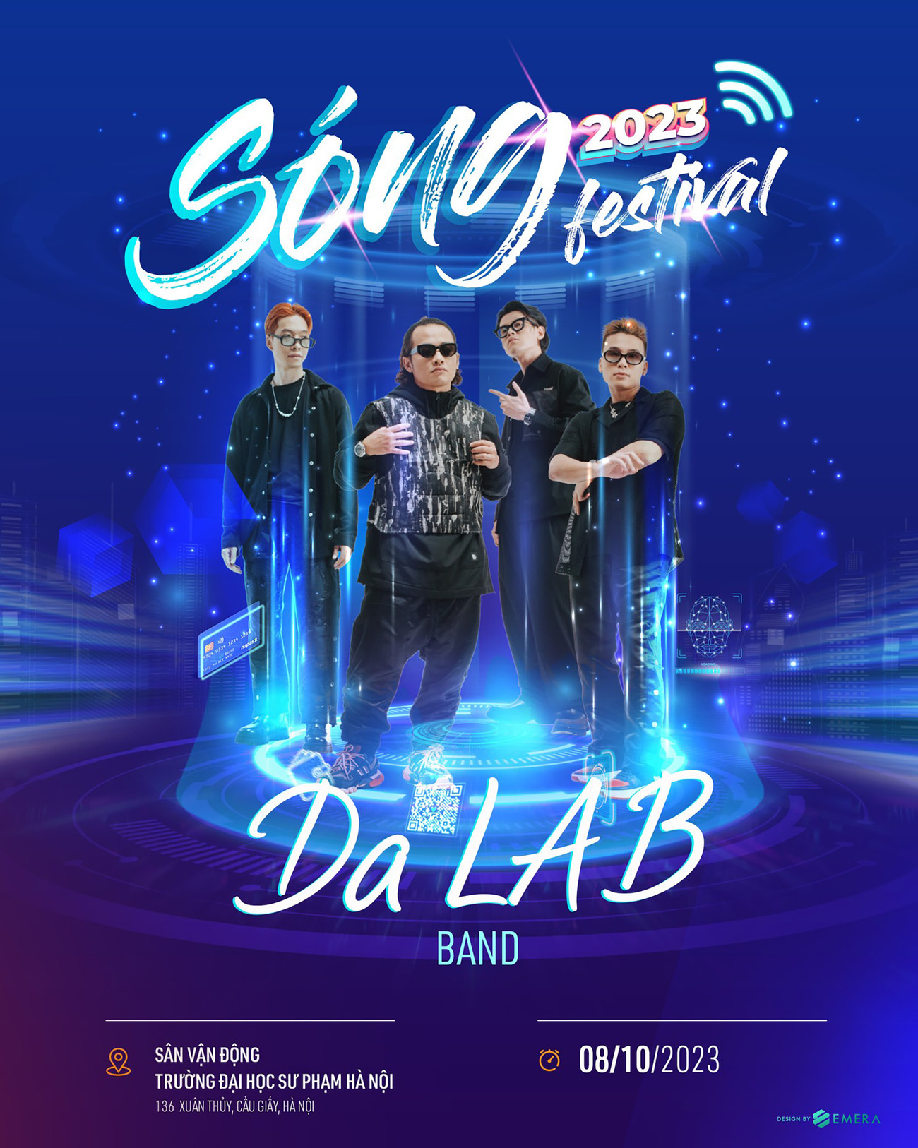 Da LAB được biết đến là một nhóm nhạc xuất thân underground, gồm 4 thành viên. Nhóm thành lập từ năm 2007 và là một trong những nhóm nhạc có thời gian hoạt động trong nghề lâu nhất V-biz hiện nay, với tuổi nghề gần 16 năm. Da LAB rất được giới trẻ yêu thích không chỉ vì sở hữu hàng loạt bản hit mang giai điệu bắt tai mà còn bởi phong cách, tư duy âm nhạc khác biệt.