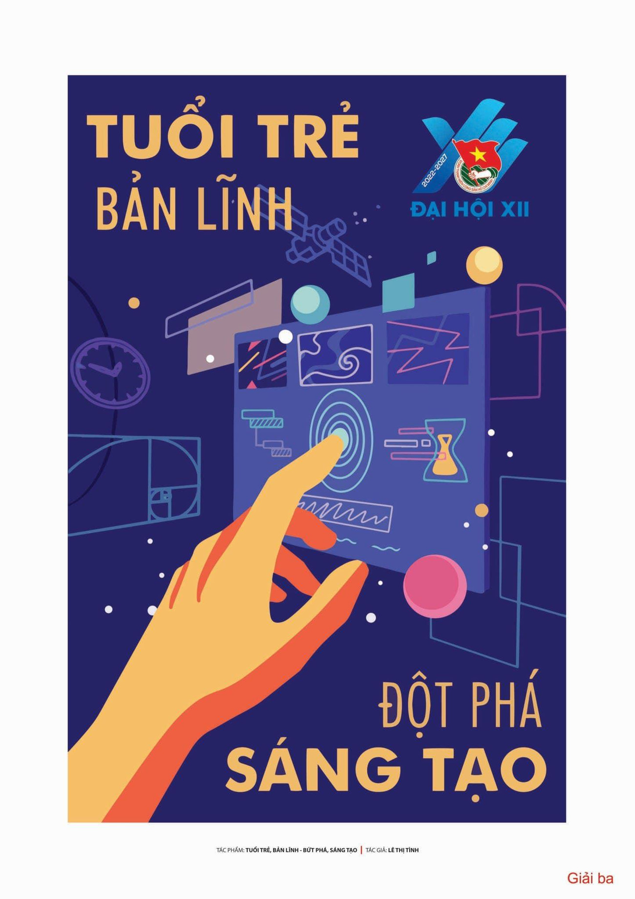 Tác phẩm Tuổi trẻ, Bản lĩnh - Bứt phá, sáng tạo của tác giả Lê Thị Tình.