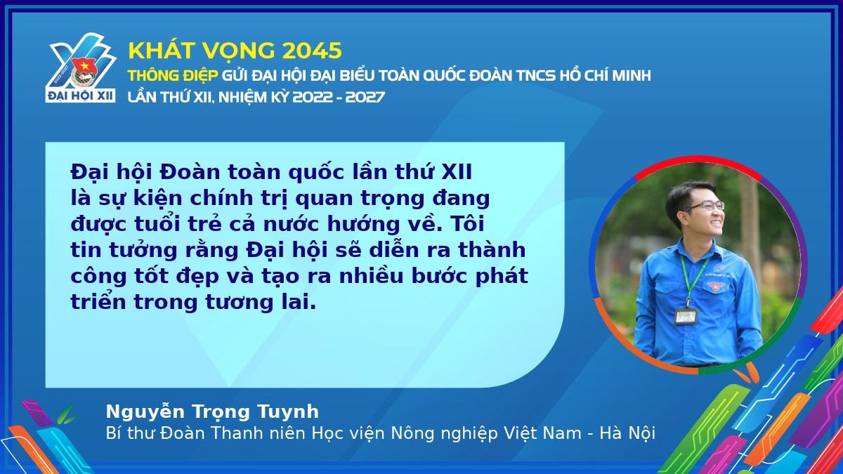 Anh Nguyễn Trọng Tuynh - Bí thư Đoàn Học viện. Anh Nguyễn Trọng Tuynh - Bí thư Đoàn Học viện.