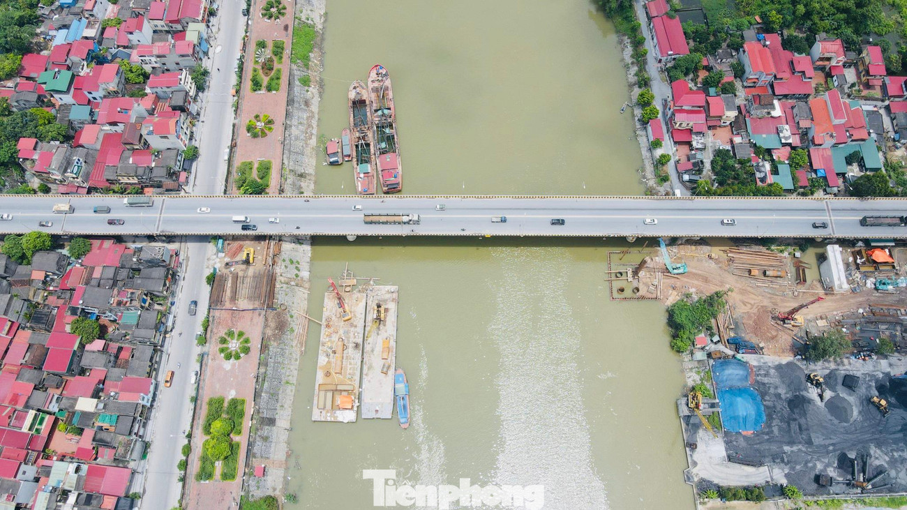 Điểm đầu của cầu tại Km131+580 QL 1 thuộc địa phận xã Quang Châu, huyện Việt Yên (Bắc Giang), điểm cuối Km132+820 QL 1 thuộc địa phận phường Đáp Cầu, thành phố Bắc Ninh, tỉnh Bắc Ninh. Điểm đầu của cầu tại Km131+580 QL 1 thuộc địa phận xã Quang Châu, huyện Việt Yên (Bắc Giang), điểm cuối Km132+820 QL 1 thuộc địa phận phường Đáp Cầu, thành phố Bắc Ninh, tỉnh Bắc Ninh.