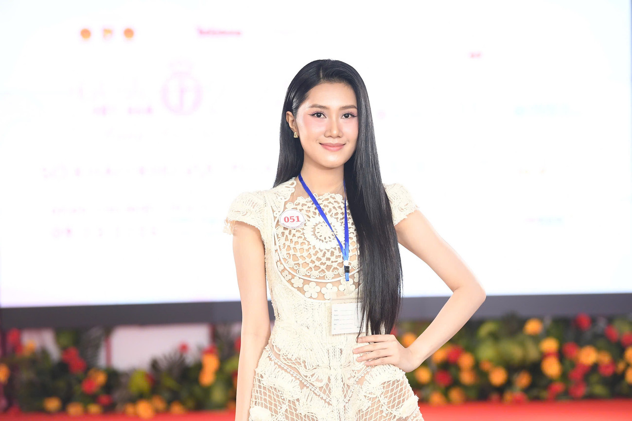 Bùi Thùy Nhiên kiên định chờ 2 năm để ghi danh Hoa hậu Việt Nam 2024. Ảnh: Dương Triều.