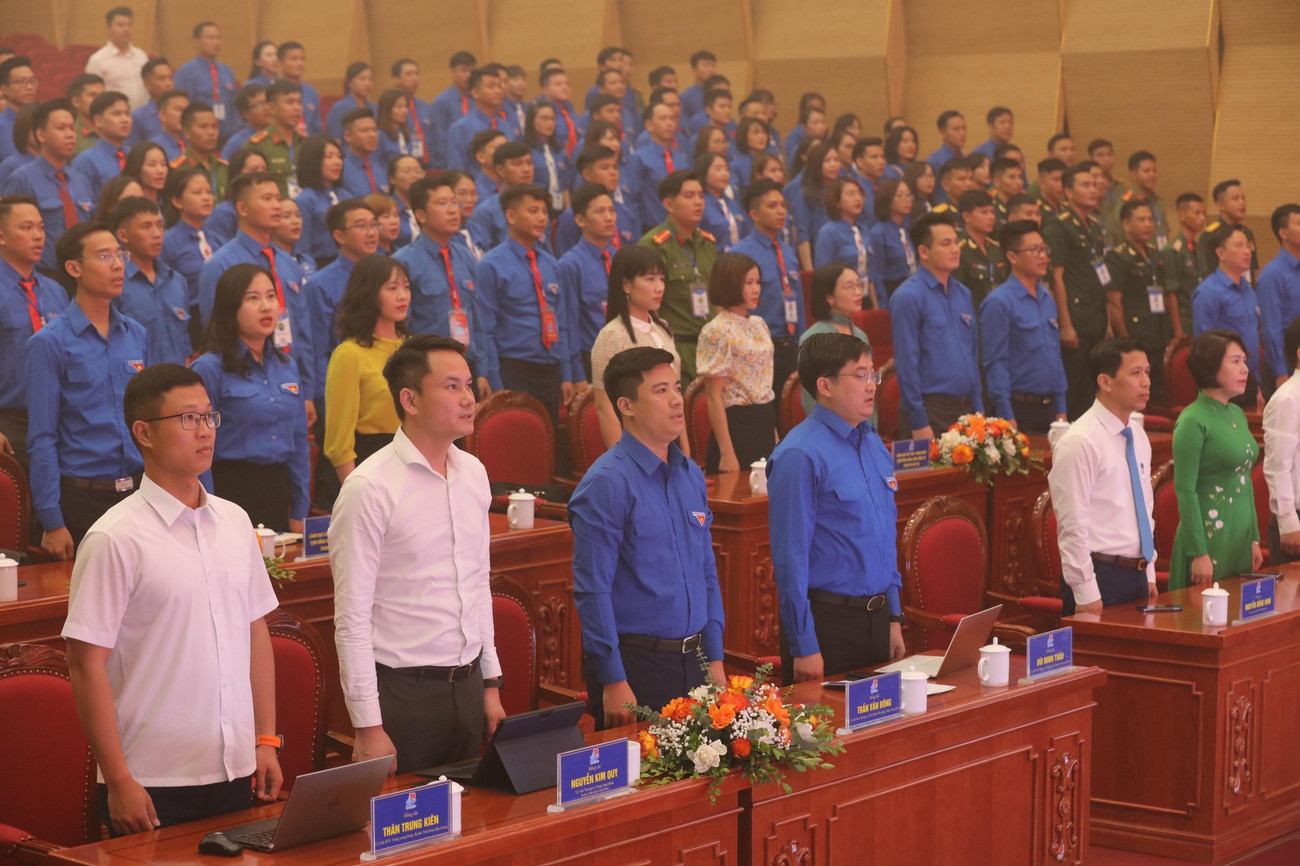 Các đại biểu dự lễ khai mạc đại hội. Ảnh: Như Ý