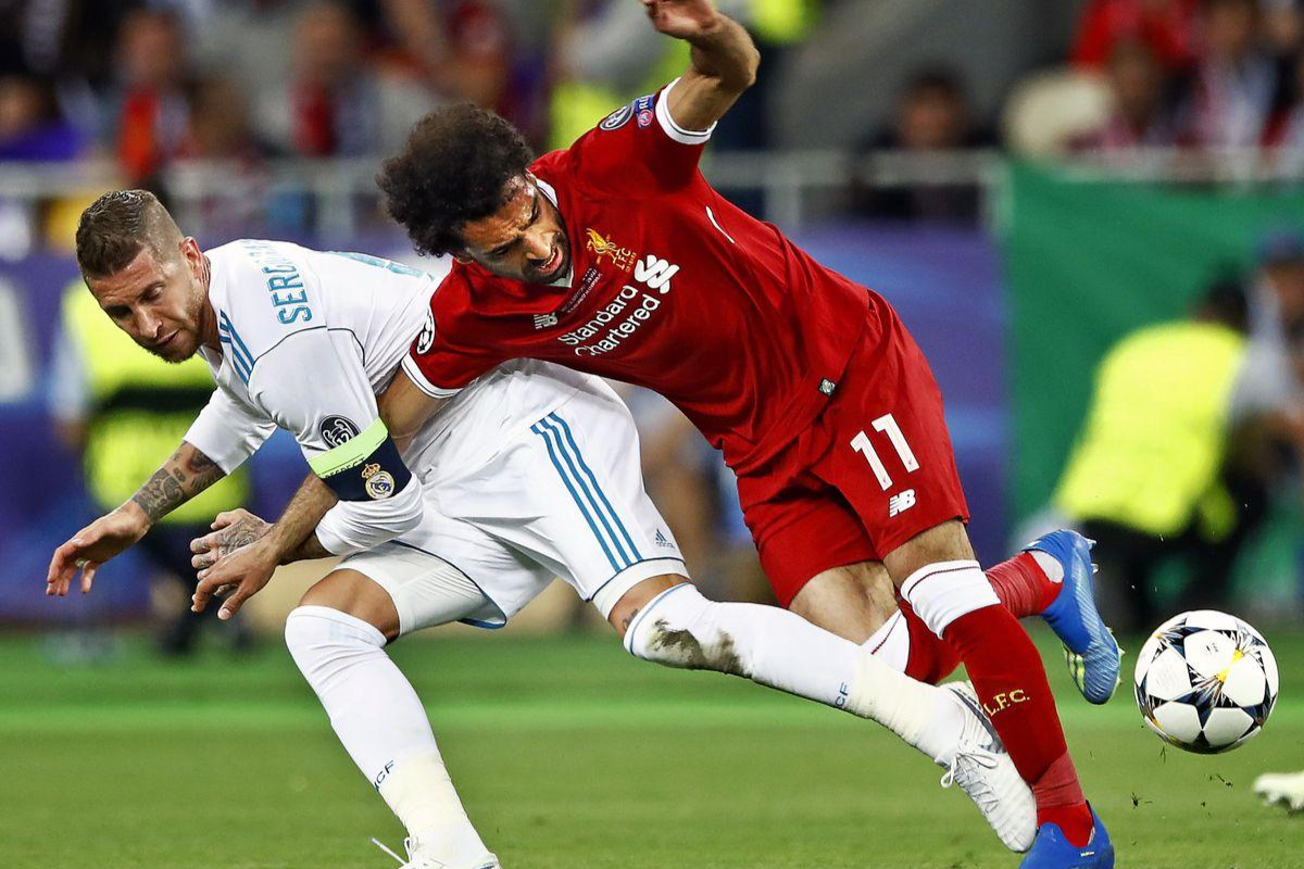 Hai khoảnh khắc đáng nhớ trong trận chung kết Champions League 2017/18. (Ảnh: Getty Images)