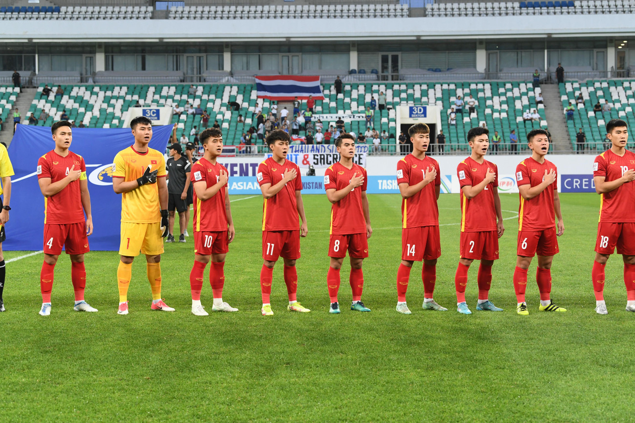 Trận gặp Thái Lan là lần đầu tiên Văn Trường ra sân ở một giải đấu quốc tế. (Ảnh: AFC) Trận gặp Thái Lan là lần đầu tiên Văn Trường ra sân ở một giải đấu quốc tế. (Ảnh: AFC)