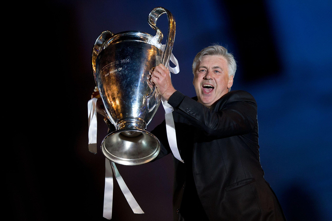 Ancelotti là người giúp Real giành La Decima, mở ra thời kỳ rực rỡ mới ở châu Âu. (Ảnh: Getty Images)