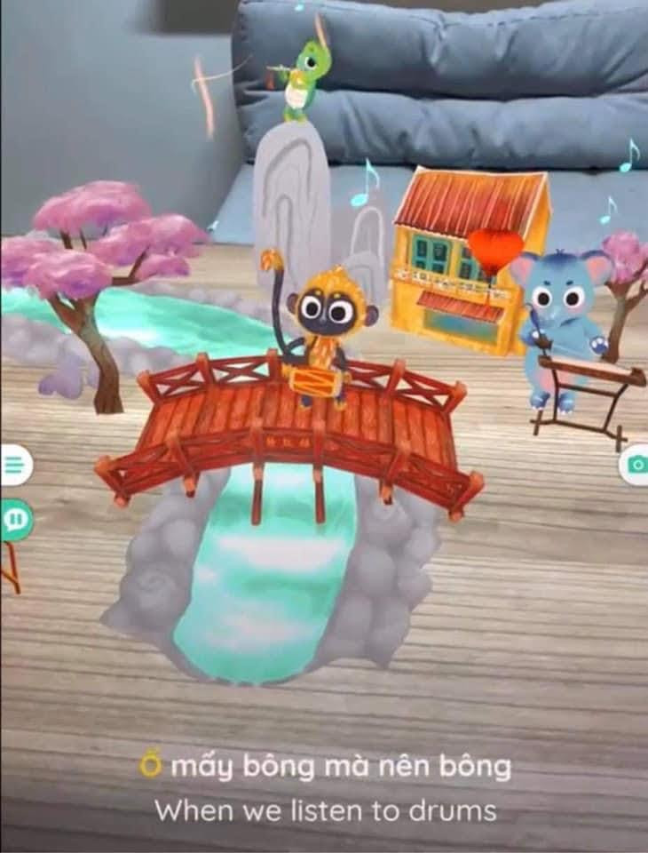 Thiết kế một sản phẩm dạy tiếng Việt cho trẻ qua bài hát dân ca của Horami