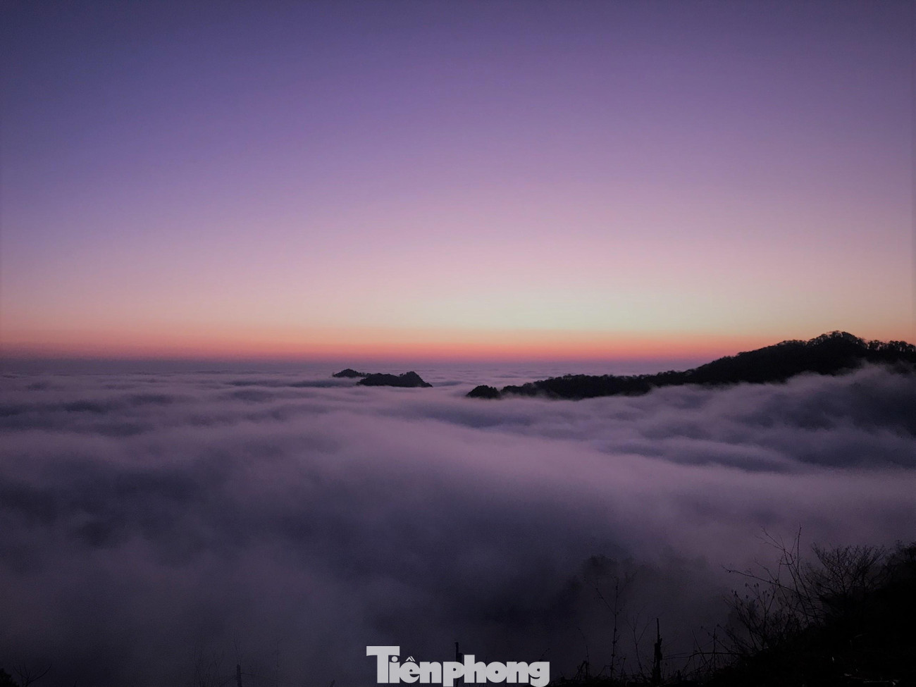 Điểm săn mây Cao Mã Pờ nằm cách mực nước biển hơn 1.800m.