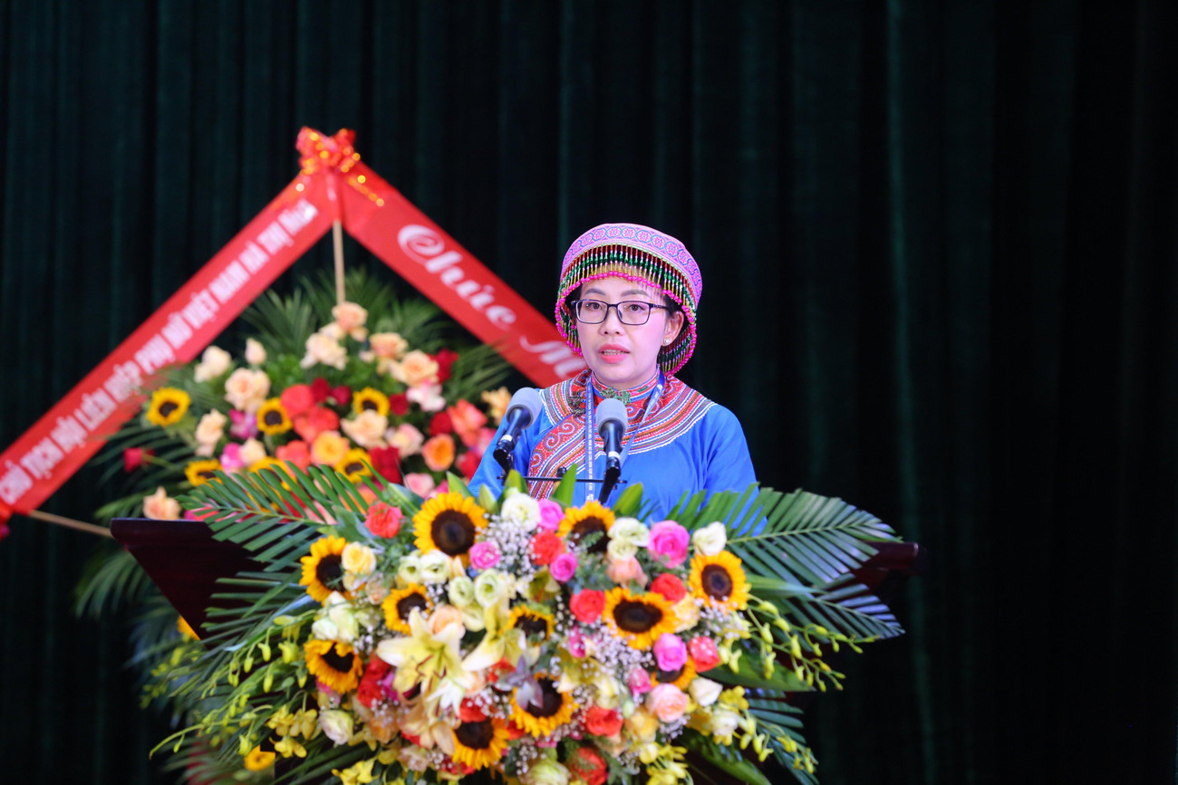 Chị Giàng Thị Mai, Bí thư Tỉnh Đoàn Lào Cai. (Ảnh: Trọng Tài) Chị Giàng Thị Mai, Bí thư Tỉnh Đoàn Lào Cai. (Ảnh: Trọng Tài)