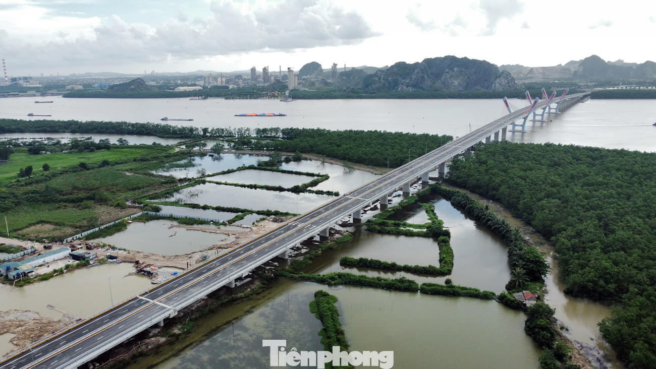 Theo kế hoạch, dự án sẽ thi công trong 2 năm (5/2022-5/2024) để chào mừng kỷ niệm 70 năm chiến thắng Điện Biên Phủ, 69 năm ngày Giải phóng thành phố Hải Phòng. Tuy nhiên, do công tác giải phóng mặt bằng gặp khó khăn và đường dẫn khu vực thị xã Quảng Yên (Quảng Ninh) nền đất yếu phải xử lý lún. Do đó, dự án hoàn thiện chậm so với tiến độ hơn 2 tháng. Dự kiến cuối tháng 7, cầu Bến Rừng sẽ chính thức thông xe. Theo kế hoạch, dự án sẽ thi công trong 2 năm (5/2022-5/2024) để chào mừng kỷ niệm 70 năm chiến thắng Điện Biên Phủ, 69 năm ngày Giải phóng thành phố Hải Phòng. Tuy nhiên, do công tác giải phóng mặt bằng gặp khó khăn và đường dẫn khu vực thị xã Quảng Yên (Quảng Ninh) nền đất yếu phải xử lý lún. Do đó, dự án hoàn thiện chậm so với tiến độ hơn 2 tháng. Dự kiến cuối tháng 7, cầu Bến Rừng sẽ chính thức thông xe.
