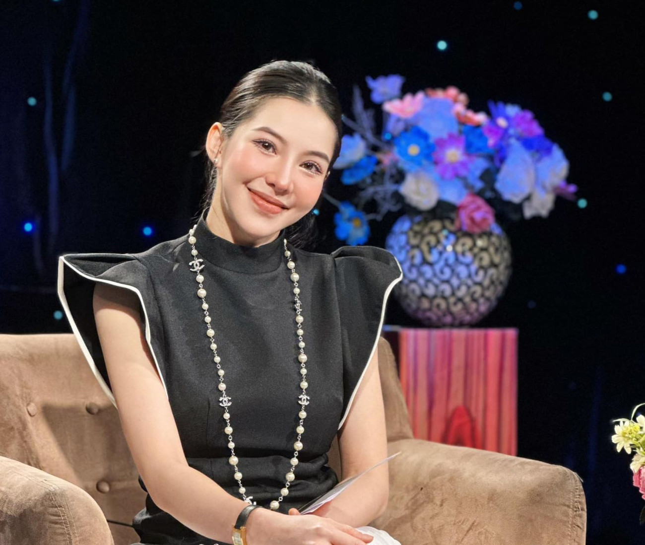 Lưu Đê Ly trong chương trình Lời tự sự.