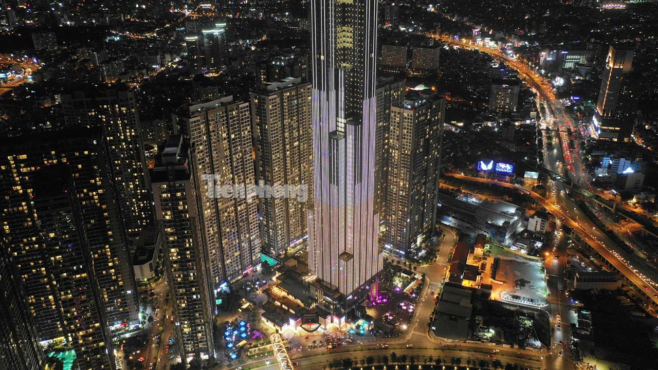 Trung tâm TPHCM rực rỡ về đêm ảnh 15