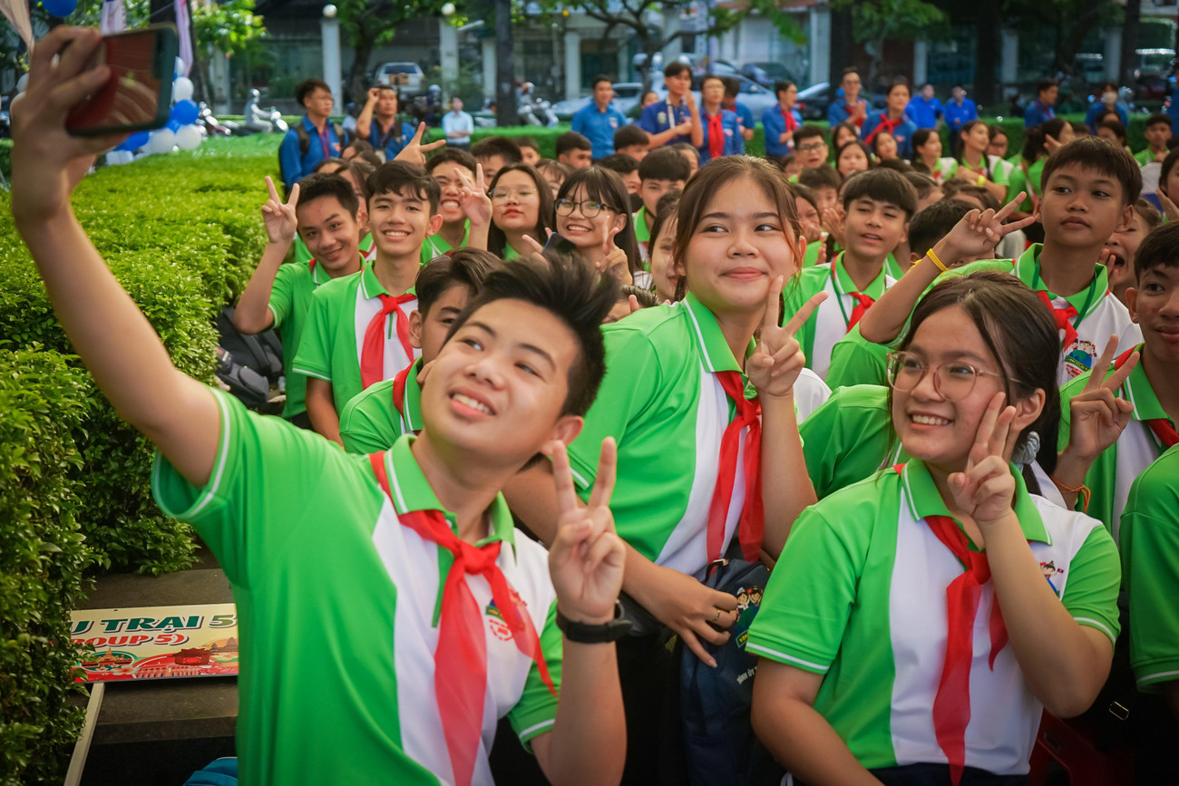 Khai mạc Liên hoan thiếu nhi Việt Nam - Lào - Campuchia năm 2022 ảnh 9 Khai mạc Liên hoan thiếu nhi Việt Nam - Lào - Campuchia năm 2022 ảnh 9