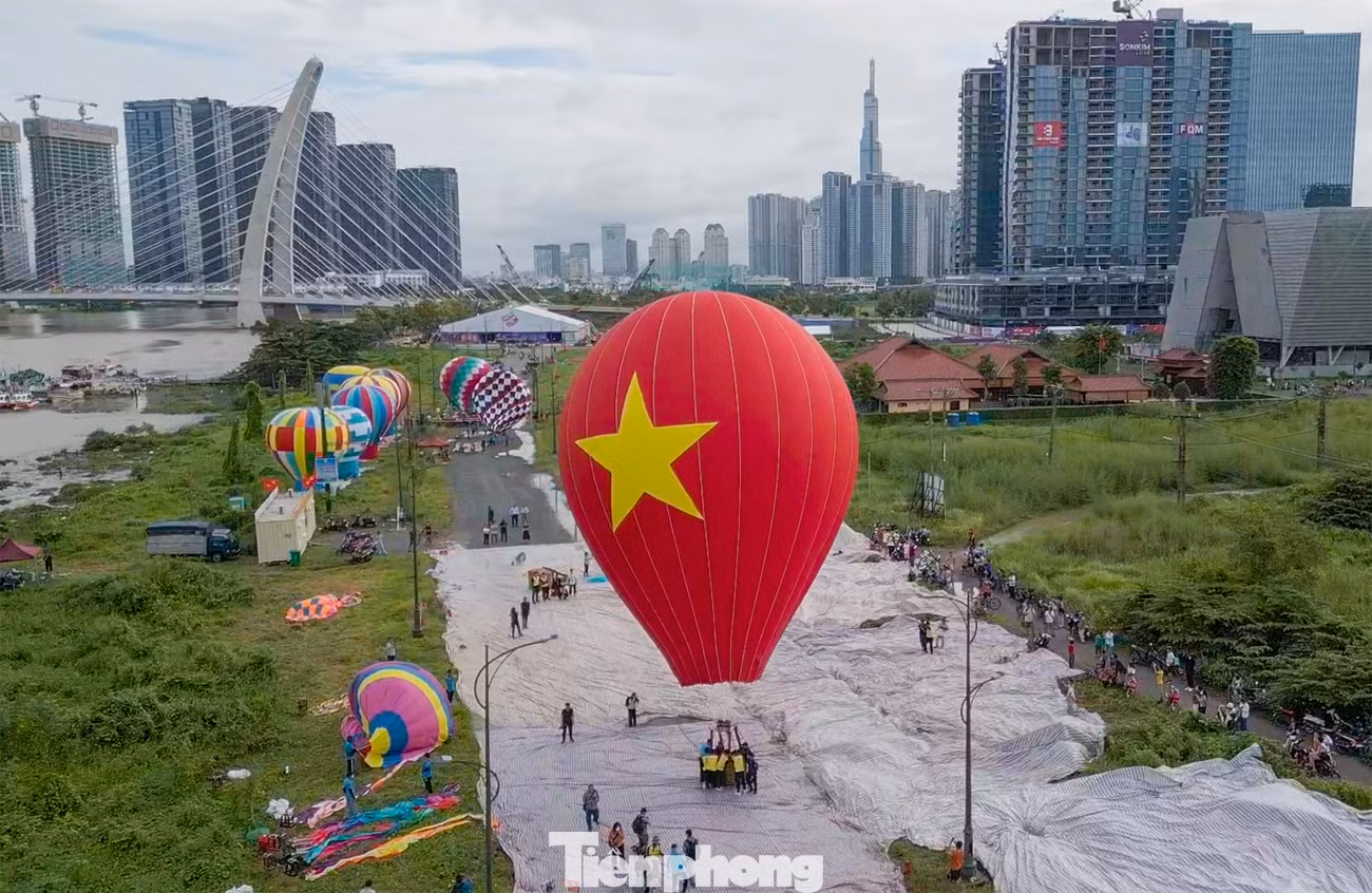 TPHCM sẽ thả khinh khí cầu tại khu vực đường Nguyễn Thiện Thành (đoạn phía sau đình An Khánh, từ đường N12 đến Nhà thờ Giáo Xứ Thủ Thiêm) từ ngày 2 đến ngày 3/9.