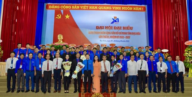 Ban Chấp hành Đoàn TNCS Hồ Chí Minh tỉnh Bạc Liêu lần thứ XI, nhiệm kỳ 2022 - 2027 ra mắt tại Đại hội.
