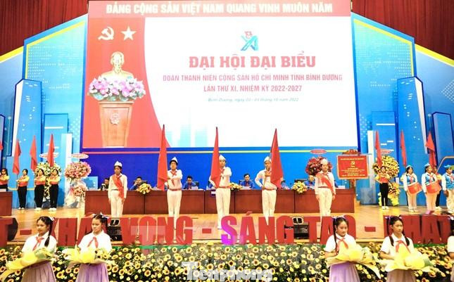 Đại hội Đại biểu Đoàn TNCS Hồ Chí Minh tỉnh Bình Dương khóa XI, nhiệm kỳ 2022 - 2027. (Ảnh: TPO) Đại hội Đại biểu Đoàn TNCS Hồ Chí Minh tỉnh Bình Dương khóa XI, nhiệm kỳ 2022 - 2027. (Ảnh: TPO)
