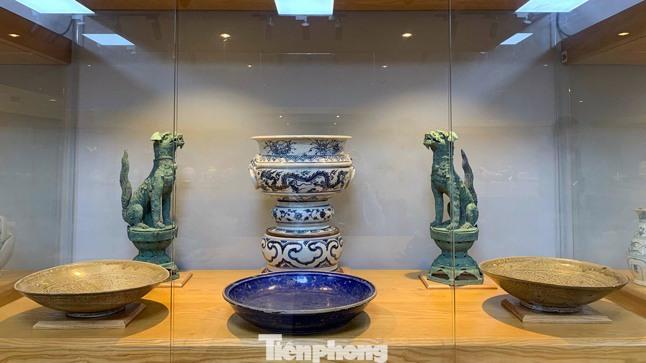 Không gian trưng bày 6 bảo vật quốc gia tại Sưu tập tư nhân An Biên (TP Hải Phòng) vừa được công nhận.