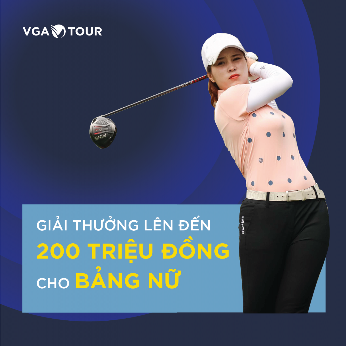 Sở hữu quỹ tiền thưởng cho bảng nữ lớn nhất từ trước đến nay: Lên đến 200.000.000 VNĐ. Đây chính là nỗ lực để thúc đẩy sự phát triển của golf nữ đỉnh cao ở Việt Nam. Sở hữu quỹ tiền thưởng cho bảng nữ lớn nhất từ trước đến nay: Lên đến 200.000.000 VNĐ. Đây chính là nỗ lực để thúc đẩy sự phát triển của golf nữ đỉnh cao ở Việt Nam.