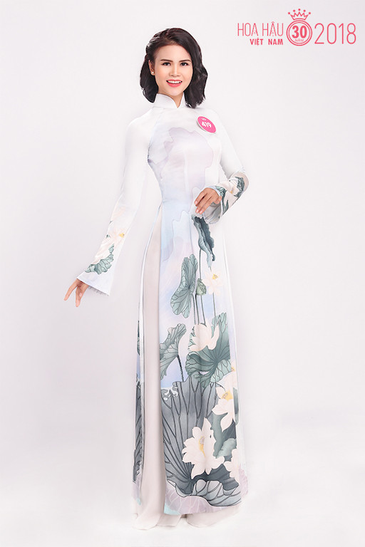 30 thí sinh Hoa hậu phía Nam khoe sắc dịu dàng với tà áo dài ảnh 12