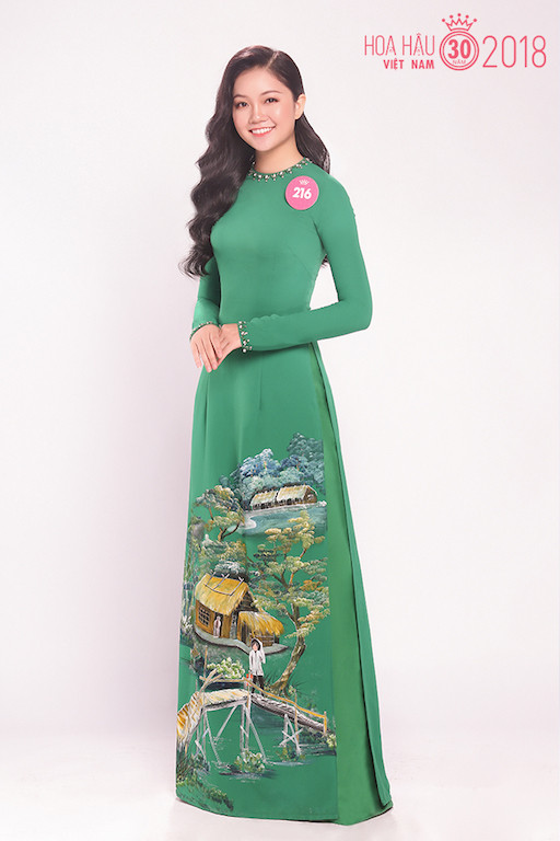 30 thí sinh Hoa hậu phía Nam khoe sắc dịu dàng với tà áo dài ảnh 6