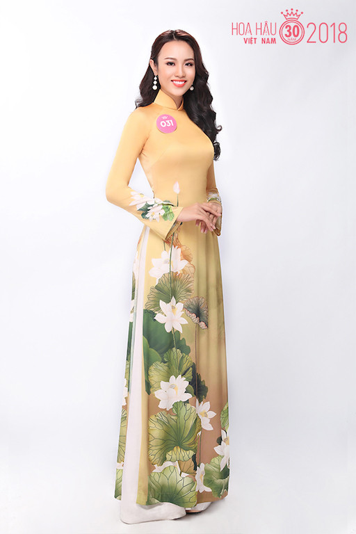30 thí sinh Hoa hậu phía Nam khoe sắc dịu dàng với tà áo dài ảnh 7