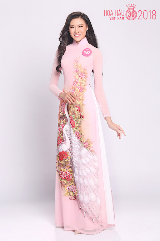 30 thí sinh Hoa hậu phía Nam khoe sắc dịu dàng với tà áo dài ảnh 5