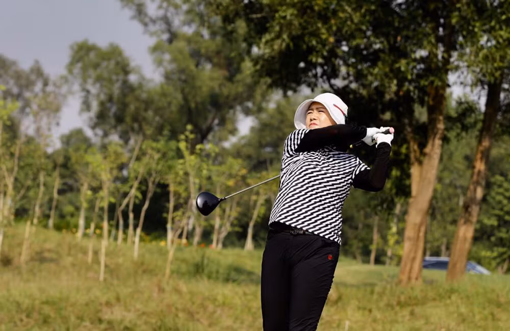 Những khoảnh khắc đẹp tại Tiền Phong Golf Championship 2018 ảnh 9