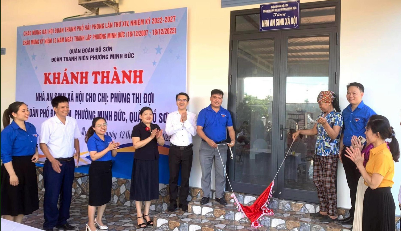 Nhiều công trình, phần việc thanh niên chào mừng Đại hội Đoàn thành phố Hải Phòng lần thứ XIV được triển khai. Ảnh: Thành Đoàn Hải Phòng Nhiều công trình, phần việc thanh niên chào mừng Đại hội Đoàn thành phố Hải Phòng lần thứ XIV được triển khai. Ảnh: Thành Đoàn Hải Phòng