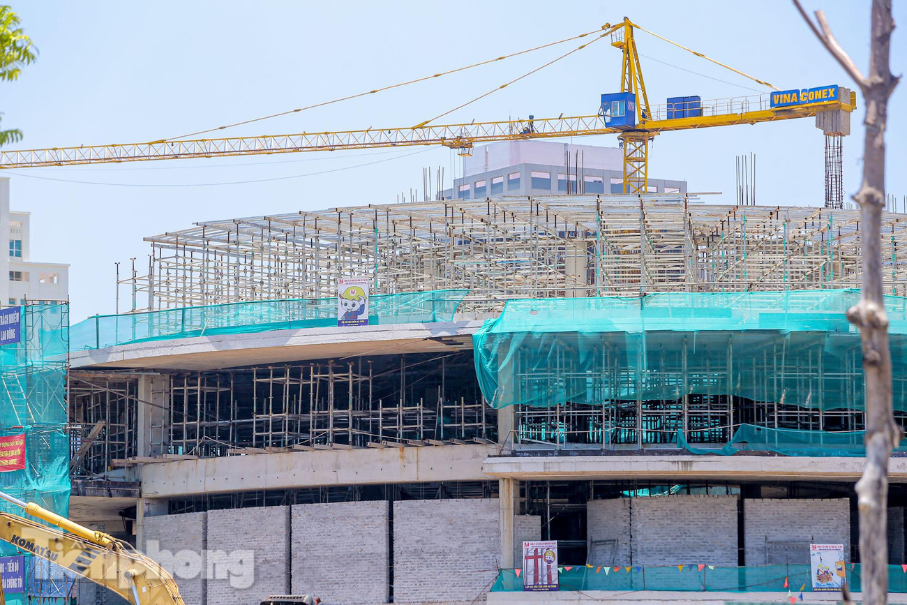 Dự án đang được đẩy nhanh tiến độ thi công, dự kiến hoàn thành và đưa vào sử dụng vào năm 2024.