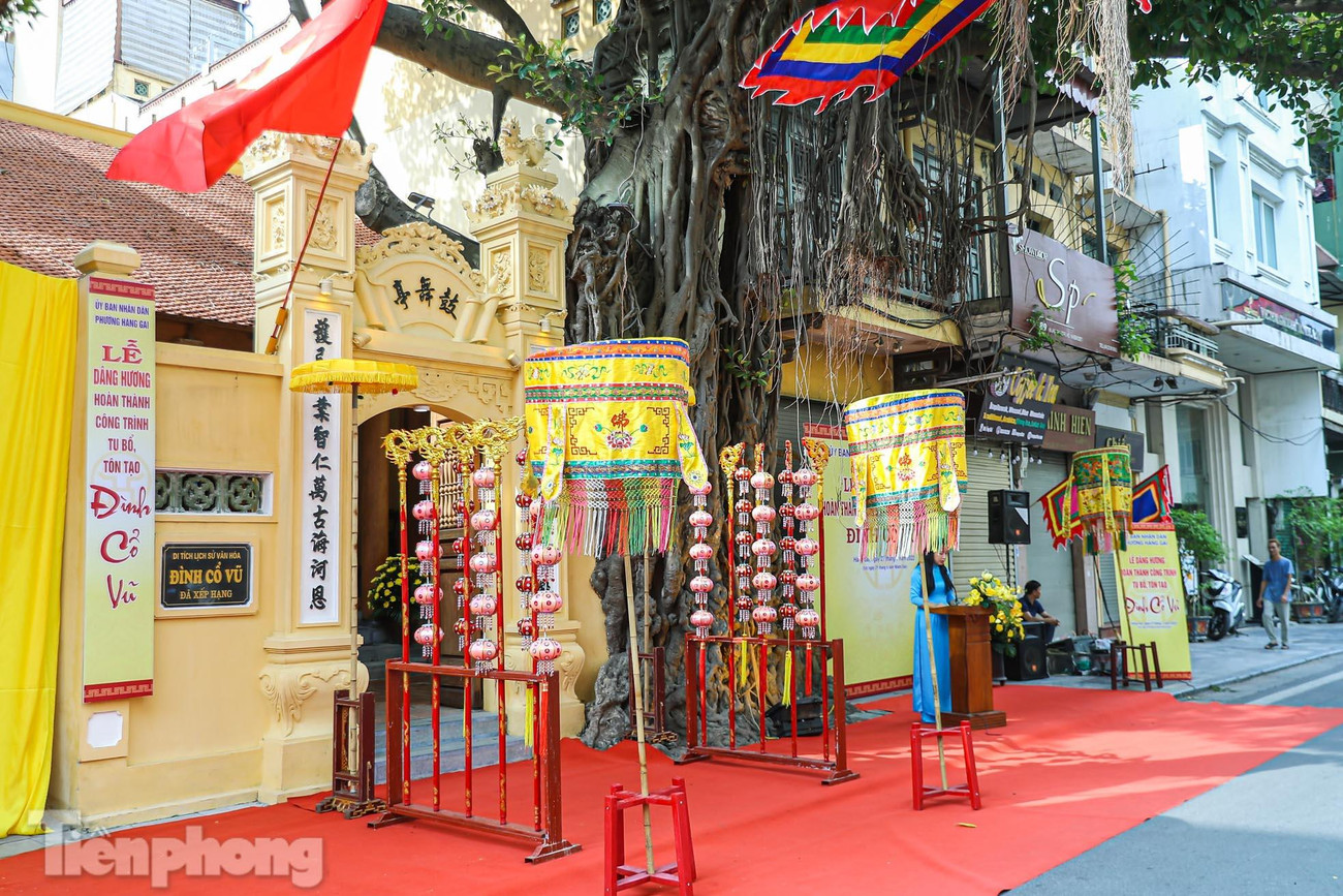 Đến nay, việc tu bổ, tôn tạo đã hoàn thành.