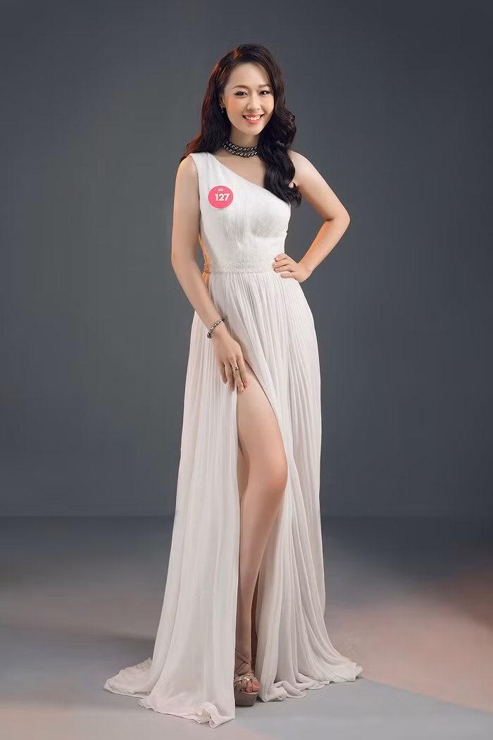 Thí sinh HHVN 2018 diện đầm dạ hội, đeo trang sức ngọc trai đẳng cấp ảnh 14
