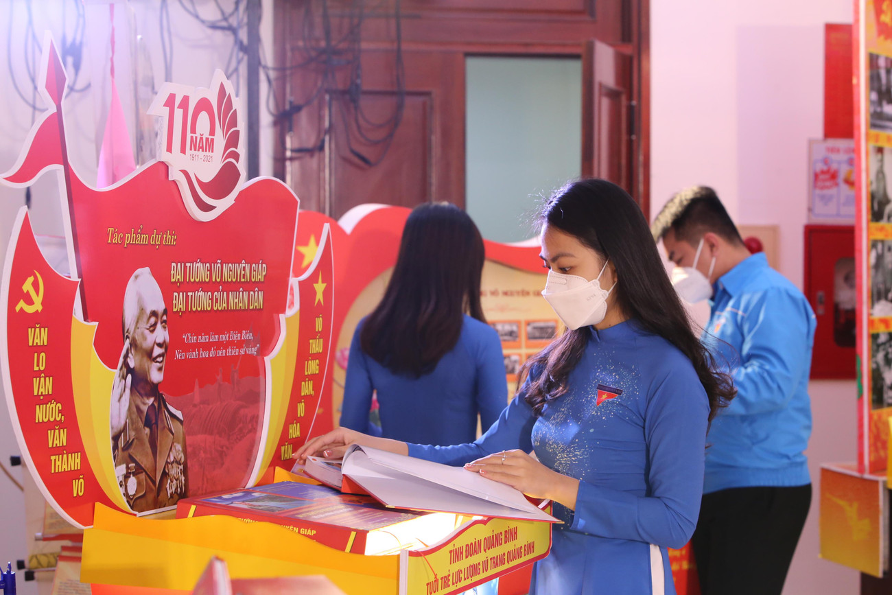 Một tác phẩm dự thi của Đoàn khối cơ quan - lực lượng vũ trang tỉnh Quảng Bình