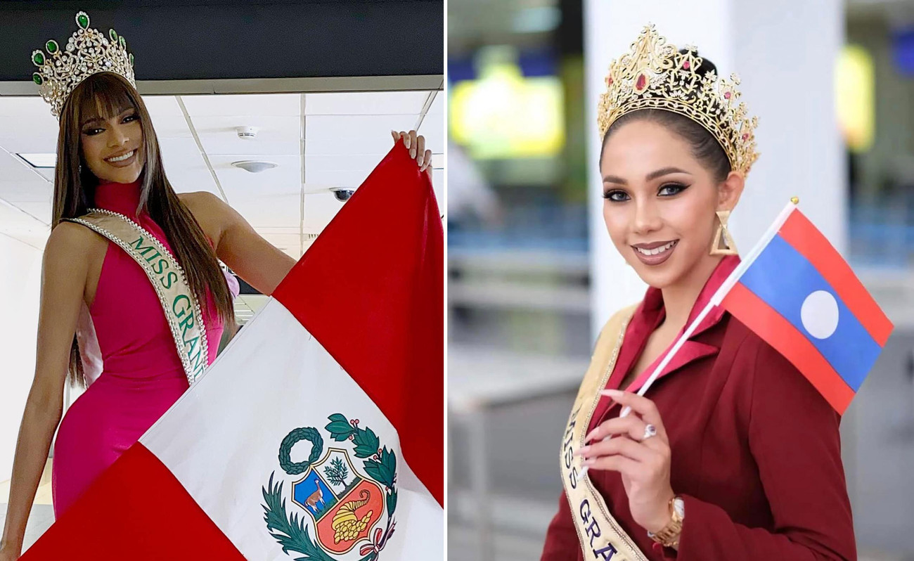 Cùng với Thiên Ân và Engfa Waraha, các đại diện khác cũng bắt đầu lên đường đến Indonesia. Cuộc thi năm nay có tổng cộng 72 thí sinh đến từ các quốc gia và vùng lãnh thổ. Ảnh: MGI.