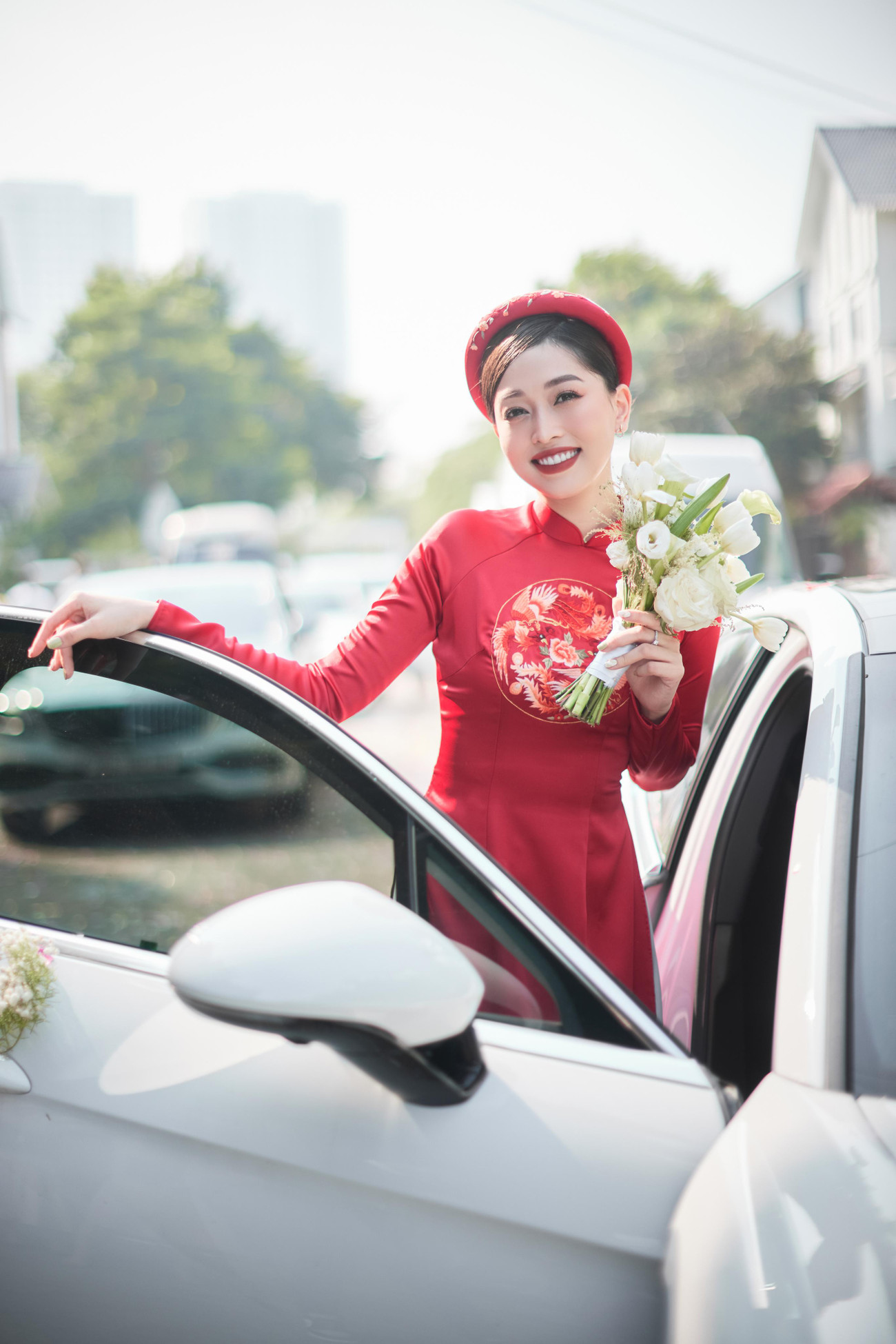 Sau lễ ăn hỏi, đám cưới Phương Nga và Bình An diễn ra trong tháng 10. Khách mời bao gồm những người bạn thân thiết của cặp đôi và là những người nổi tiếng trong showbiz.