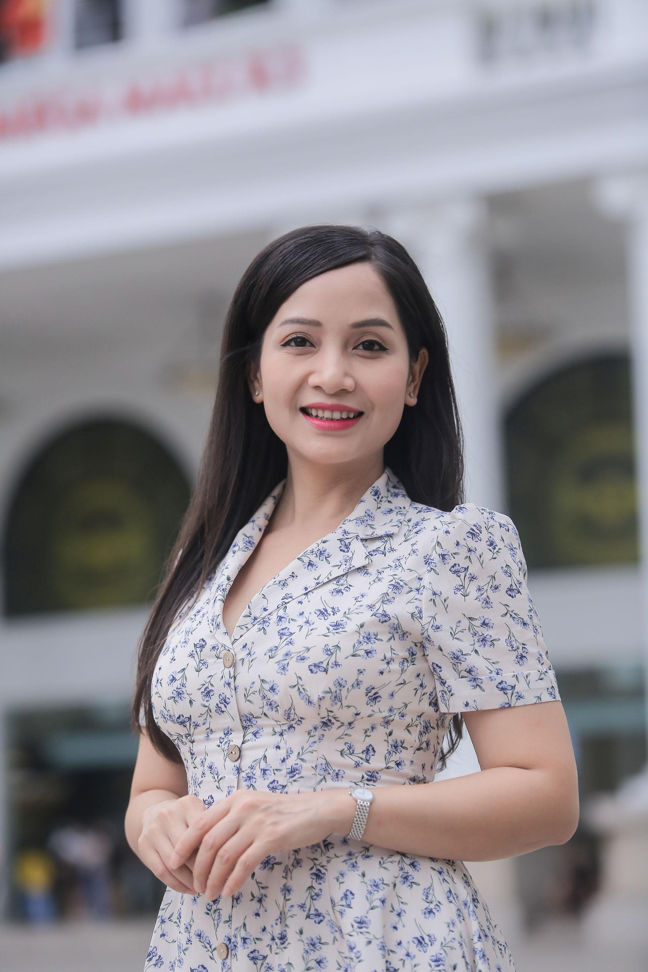 "Học viện Âm nhạc Quốc gia Việt Nam luôn tạo điều kiện để các thầy cô được dạy học và biểu diễn rất linh hoạt", Diệu Thảo chia sẻ.