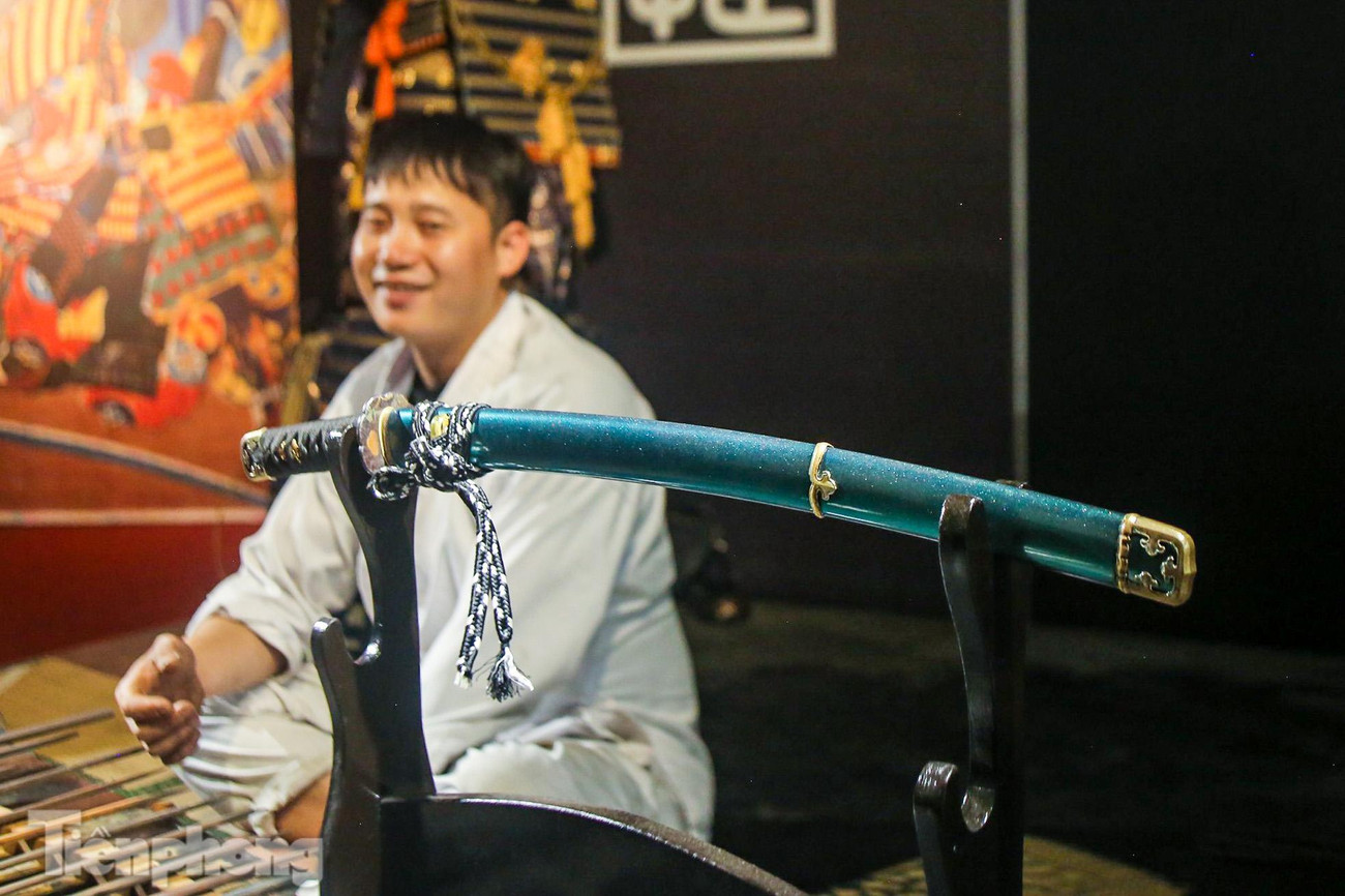 Ngoài những thanh kiếm cổ, nghệ thuật Kiếm đạo của Nhật Bản được giới thiệu tại đây.